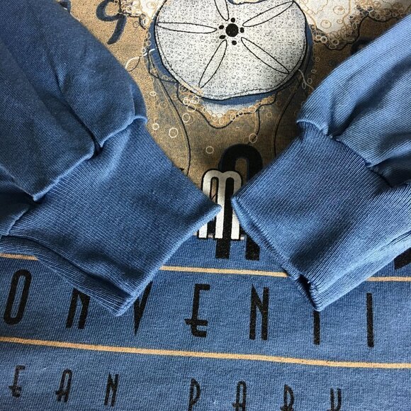 Vtg. ONEITA 1997 CAMPUS MINISTRIES T-Shirt Blue - Picture 5 of 8